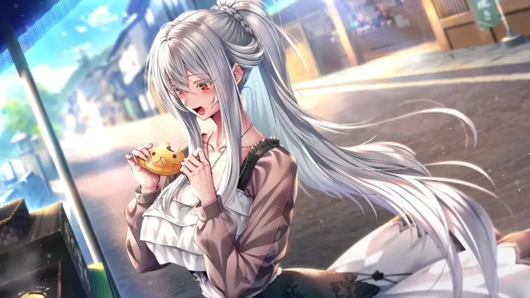 甜蜜女友3斯卡蕾特路线的温泉街日常事件画面